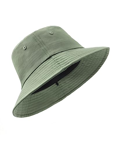 Zylioo UV Fischerhut Kleinen Größe,Sonnenschutz Anglerhut S-M,Sommer Bucket Hats 55cm,Atmungsaktiver schnelltrocknender Sonnenhut von Zylioo