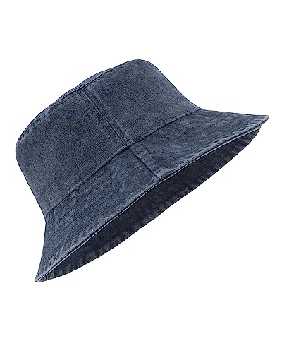 Zylioo XL Vintage Fischerhut Große Anglerhut Bucket Hat Sonnenhut Eimerhut Für Outdoor Golf von Zylioo