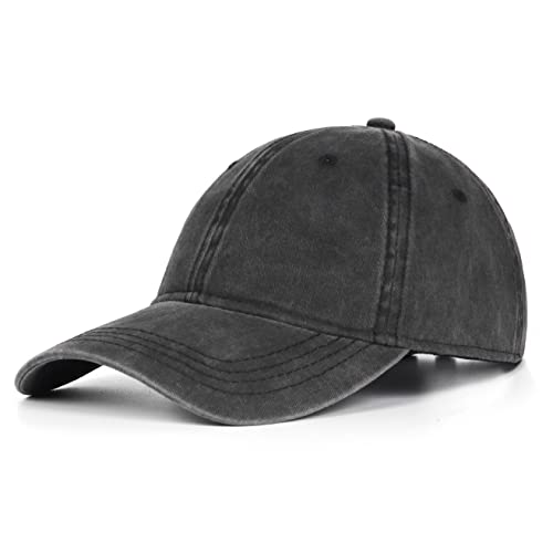 Zylioo Vintage Basecap Kleine Größe,Washed Caps Männer Größe S,Baseball Baps für Herren Größe 53-57 von Zylioo