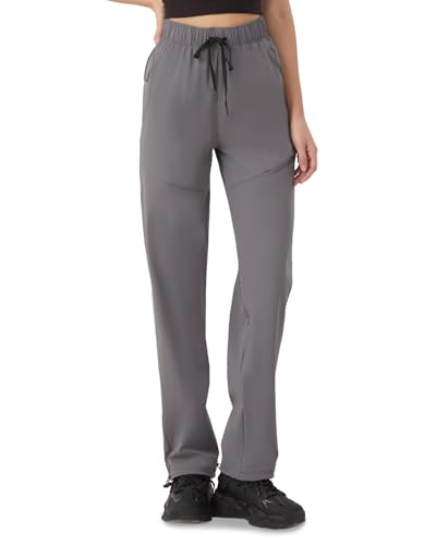 Zylioo Wanderhose Damen Lang Bein,Tall Outdoor Schnelltrocknend Cargohose UV-Schutz Trekkinghose Funktionshose von Zylioo