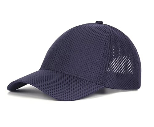 Zylioo XL Running Sport Kappe Basecap Großer Kopf Outdoor Mesh Atmungsaktiv Baseballkappe Walking Cappy Baseball Cap von Zylioo