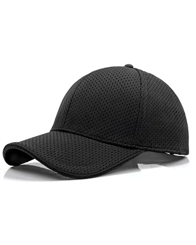 Zylioo XL Running Sport Kappe Basecap Großer Kopf Outdoor Mesh Atmungsaktiv Baseballkappe Walking Cappy Baseball Cap von Zylioo