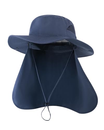 Zylioo XXL/3XL UV-Schutze Sonnenhut Für Großen Kopf, Safari Boonie Hut Breite Krempe,Buschhut Wanderhut Mit Nackenschutz Zylioo XXL/3XL UV-Schutze Sonnenhut Für Großen Kopf, Safari Boonie Hut Breite Krempe,Buschhut Wanderhut Mit Nackenschutz von Zylioo