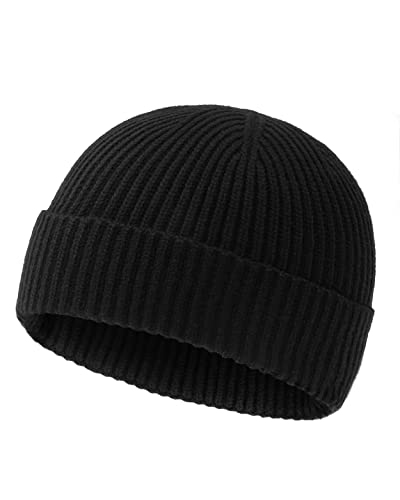 Zylioo XXL Docker-Cap Docker Mütze Für Großen Kopf Strickmütze Seemannsmütze Übergroße Hafenmütze Brimless Beanie Mütze Watch Cap von Zylioo