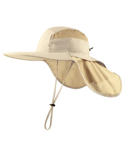 Zylioo XXL-Wanderhüte für große Köpfe, Sonnenschutz-Sonnenhüte für Herren, UPF50+ Sonnenschutz-Wanderhut Safarihüte Zylioo XXL-Wanderhüte für große Köpfe, Sonnenschutz-Sonnenhüte für Herren, UPF50+ Sonnenschutz-Wanderhut Safarihüte von Zylioo