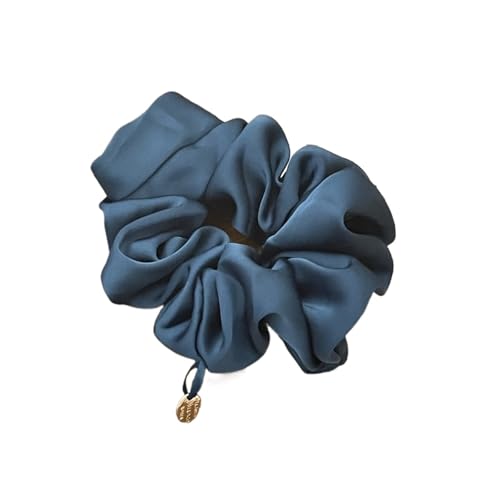 10 Stück Satin-Seiden-Haargummis, Haargummis, einfarbig, Haar-Accessoires für Frauen oder Mädchen(Color1) von Zymjzbetic
