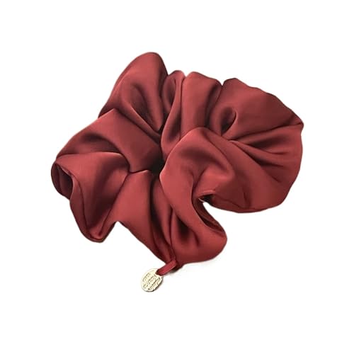 10 Stück Satin-Seiden-Haargummis, Haargummis, einfarbig, Haar-Accessoires für Frauen oder Mädchen(Color2) von Zymjzbetic