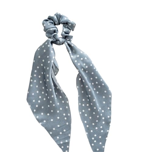 5 Stück Blumendruck Scrunchies Chiffon Schleife elastische Haarbänder Damen Haargummis Gummibänder für Frauen oder Mädchen(Color4) von Zymjzbetic