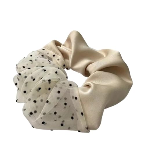 5 Stück Haargummis mit schwarzen und weißen Punkten for Frauen für Frauen oder Mädchen(Color5) von Zymjzbetic