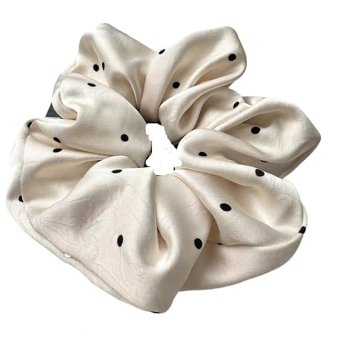 5 Stück Haargummis mit schwarzen und weißen Punkten for Frauen für Frauen oder Mädchen(Color8) von Zymjzbetic