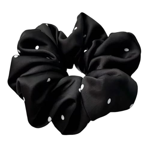 5 Stück Haargummis mit schwarzen und weißen Punkten for Frauen für Frauen oder Mädchen(Color9) von Zymjzbetic