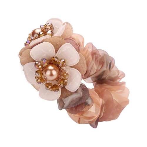 5 Stück schöne Haarseile for Gril Scrunchie Haargummis Gummibänder Pferdeschwanzhalter Kopfbedeckung für Frauen oder Mädchen(Color13) von Zymjzbetic