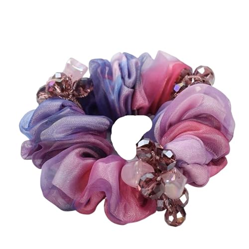 5 Stück schöne Haarseile for Gril Scrunchie Haargummis Gummibänder Pferdeschwanzhalter Kopfbedeckung für Frauen oder Mädchen(Color14) von Zymjzbetic