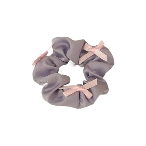 5 Stück weiße schwarze Schleife Haargummis elastischer Retro-Mini-Haarring für Frauen oder Mädchen(Color4) von Zymjzbetic
