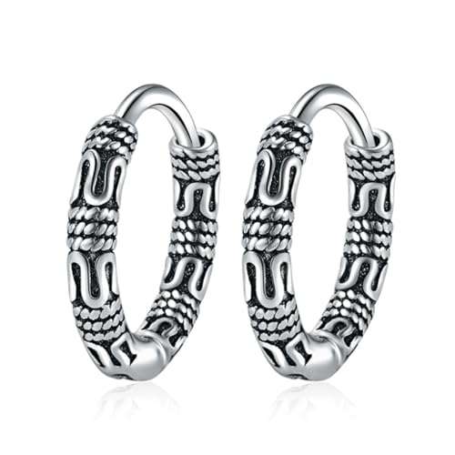 Zymoplas 1 Paar Frauen Ohrclip Piercing Vintage dekorative Kupferschnalle Ohrring Kreis Freizeitschmuck Urlaub Dressing Ohrstecker Zymoplas 1 Paar Frauen Ohrclip Piercing Vintage dekorative Kupferschnalle Ohrring Kreis Freizeitschmuck Urlaub Dressing Ohrstecker von Zymoplas