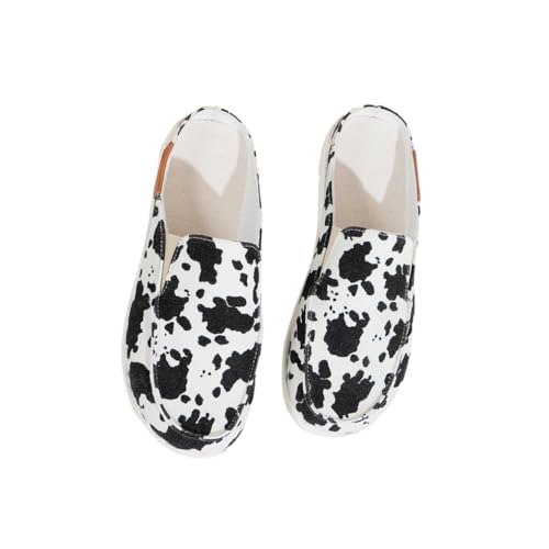 Zymoplas 2 Teile/Satz 5 cm Komfortable Dicke Frauen Print Hausschuhe Für Schmeichelhafte Fit Tuch Für Weibliche Frauen Clogs & Maultiere, Kuh, 36.1 Zymoplas 2 Teile/Satz 5 cm Komfortable Dicke Frauen Print Hausschuhe Für Schmeichelhafte Fit Tuch Für Weibliche Frauen Clogs & Maultiere, Kuh, 36.1 von Zymoplas