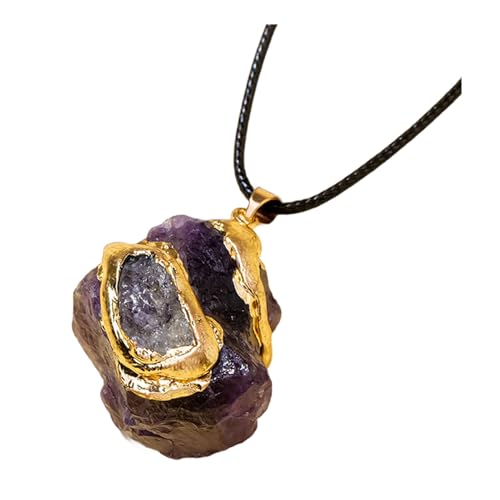 Zymoplas Kristallschmuck Geschenk „Baum des Lebens“ Anhänger stellt Weisheit und Stärke Der Kristallanhänger ist von einem zierlichen Baum des Lebens umhüllt, Amethyst von Zymoplas