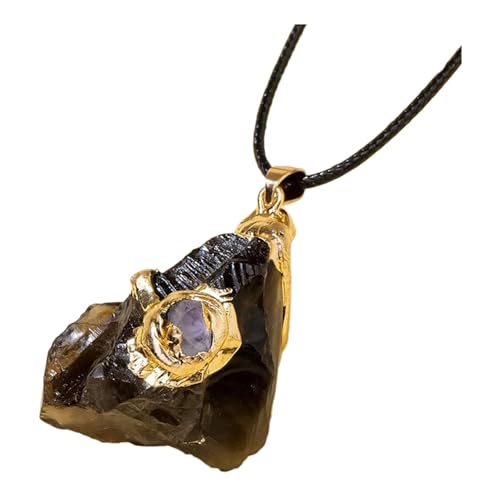 Zymoplas Kristallschmuck Geschenk „Baum des Lebens“ Anhänger stellt Weisheit und Stärke Der Kristallanhänger ist von einem zierlichen Baum des Lebens umhüllt, Teekristall von Zymoplas