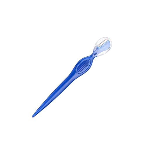 Zymoplas Makeup Tool Grooming Supply Template Eye Brown Facial Shaver Styling Requisiten Praktische Augenbrauenschablone, Transparentes Blau Zymoplas Makeup Tool Grooming Supply Template Eye Brown Facial Shaver Styling Requisiten Praktische Augenbrauenschablone, Transparentes Blau von Zymoplas