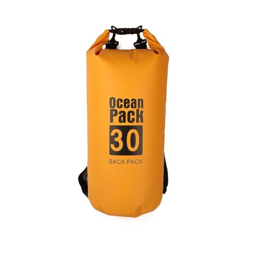 Zymoplas PVC Dry Bags Multifunktionaler Outdoor Rucksack Reiseausrüstung Faltbare Kajak Rafting Tasche Männer Bootfahren Strandsport, Orange Gelb, 10L einzelne Schulter Zymoplas PVC Dry Bags Multifunktionaler Outdoor Rucksack Reiseausrüstung Faltbare Kajak Rafting Tasche Männer Bootfahren Strandsport, Orange Gelb, 10L einzelne Schulter von Zymoplas