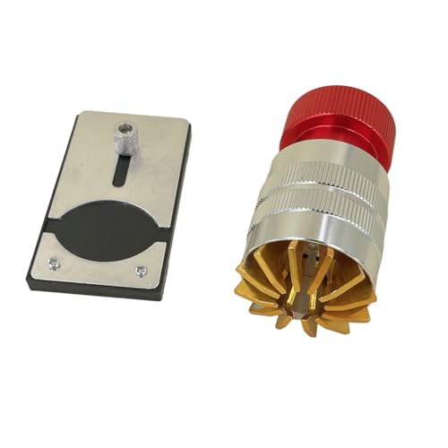 Zymoplas Uhr Kunststoff Kristall Lift Gläser Entferner Zuverlässiges Und Effektives Uhr Reparatur Zubehör Metall Hebe Werkzeug von Zymoplas