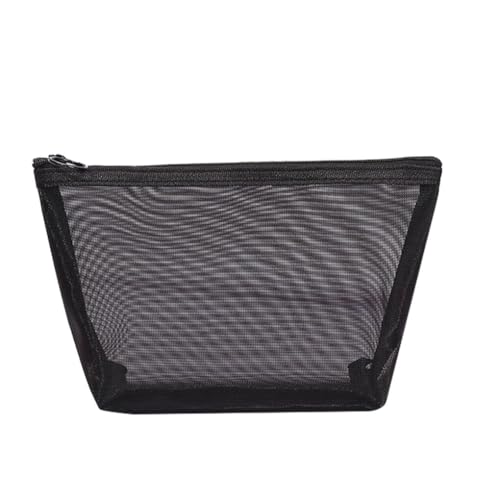 Zymoplas Umweltfreundliche und praktische, organisierte Reißverschlusstasche für Damen Make up. Das Netzgewebe ist atmungsaktiv und bequem, mittlere Größe von Zymoplas