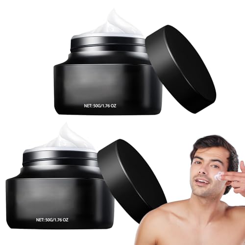Männer-Makeup-Creme, Faule Creme Gesichtscreme, Erfrischend Und Nicht Fettend, Kaschiert Aknenarben, Verleiht Der Haut Leuchtkraft Und Verdeckt Poren, 50g*2Stück Männer-Makeup-Creme, Faule Creme Gesichtscreme, Erfrischend Und Nicht Fettend, Kaschiert Aknenarben, Verleiht Der Haut Leuchtkraft Und Verdeckt Poren, 50g*2Stück von Zynewa