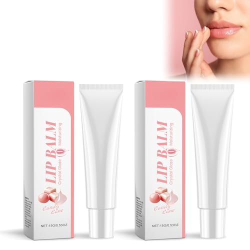 Moisturizing Lip Balm Lip Gloss Feuchtigkeitsspendendes, Feuchtigkeitsspendender Lippenstift Lip-Maske und Lippenbalsam für sofortige Feuchtigkeit Glanz und Hydratation (Süßigkeiten) von Zynewa