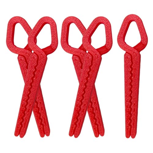 Zyntora Nagelhautschutz Für Nagellackierung - 5 Stücke Auslaufsicherer Clip | 3D-Druck Auslaufsichere Maniküre-Klemme Für Frauen Mädchen Jugendliche Zuhause Reisen Täglicher Trage Pediküre von Zyntora