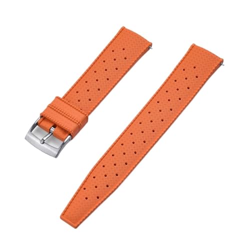 Tropisches FKM-Gummi-Uhrenarmband, 18 mm, 20 mm, 22 mm, 24 mm, for Uhrenarmbänder, Tauchen, wasserdichtes Armband, wasserdichte Uhrenarmbänder mit Verschluss für Uhren, Armbänder(FKM-Orange SR,20mm) Tropisches FKM-Gummi-Uhrenarmband, 18 mm, 20 mm, 22 mm, 24 mm, for Uhrenarmbänder, Tauchen, wasserdichtes Armband, wasserdichte Uhrenarmbänder mit Verschluss für Uhren, Armbänder(FKM-Orange SR,20mm) von ZythrXLate