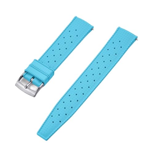Tropisches FKM-Gummi-Uhrenarmband, 18 mm, 20 mm, 22 mm, 24 mm, for Uhrenarmbänder, Tauchen, wasserdichtes Armband, wasserdichte Uhrenarmbänder mit Verschluss für Uhren, Armbänder(FKM-Sky Blue SR,22mm) Tropisches FKM-Gummi-Uhrenarmband, 18 mm, 20 mm, 22 mm, 24 mm, for Uhrenarmbänder, Tauchen, wasserdichtes Armband, wasserdichte Uhrenarmbänder mit Verschluss für Uhren, Armbänder(FKM-Sky Blue SR,22mm) von ZythrXLate