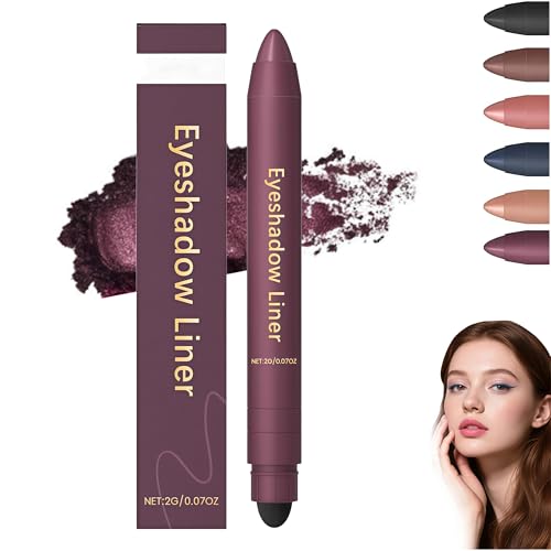 Zytuuob 2-in-1-Eyeliner-Lidschatten langanhaltend unkomplizierter Lidschatten wischfest glatt und leicht zu färben wasserfest und schweißfest und wischfest (Goldenes Tigerauge) von Zytuuob