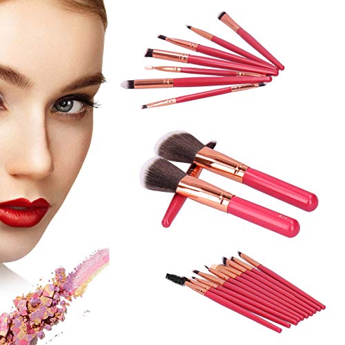 22 Make-up-Pinsel setzen professionelle Make-up-Tools wie Eyeliner, Lippen, Lidschatten usw. ein. von Zyyini