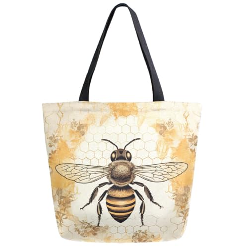 ZzWwR Extra große Schultertasche mit modischem Muster, für Strand, Reisen, Wochenende, Fitnessstudio, Lebensmitteleinkauf, Multi-Bee, Extra Large ZzWwR Extra große Schultertasche mit modischem Muster, für Strand, Reisen, Wochenende, Fitnessstudio, Lebensmitteleinkauf, Multi-Bee, Extra Large von ZzWwR