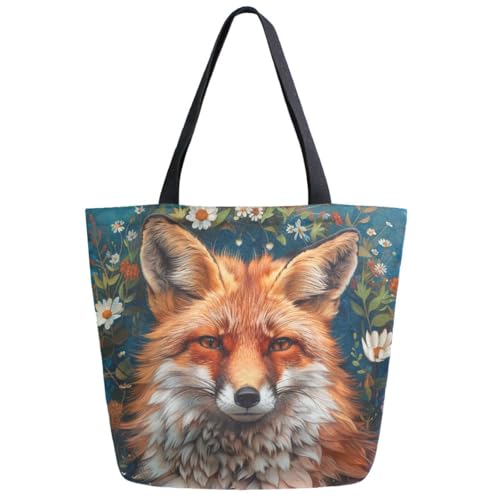 ZzWwR Extra große Schultertasche mit modischem Muster, für Strand, Reisen, Wochenende, Fitnessstudio, Lebensmitteleinkauf, Multi-Fox, Extra Large ZzWwR Extra große Schultertasche mit modischem Muster, für Strand, Reisen, Wochenende, Fitnessstudio, Lebensmitteleinkauf, Multi-Fox, Extra Large von ZzWwR