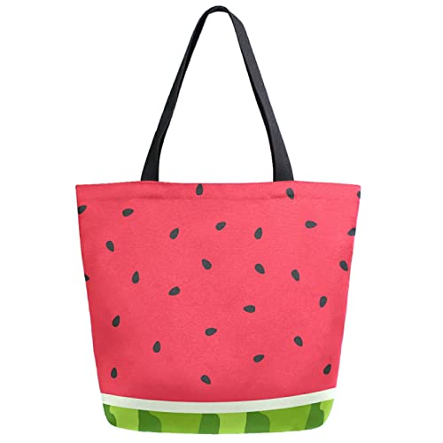 ZzWwR Extra große Schultertasche mit modischem Muster, für Strand, Reisen, Wochenende, Fitnessstudio, Lebensmitteleinkauf, Wassermelone, Extra Large ZzWwR Extra große Schultertasche mit modischem Muster, für Strand, Reisen, Wochenende, Fitnessstudio, Lebensmitteleinkauf, Wassermelone, Extra Large von ZzWwR