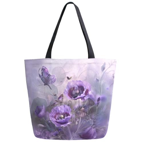 ZzWwR Extra große Schultertasche mit stylischem Druck, für Strand, Reisen, Wochenende, Fitnessstudio, Lebensmitteleinkauf, Multi-Mohnblumen, X-Large ZzWwR Extra große Schultertasche mit stylischem Druck, für Strand, Reisen, Wochenende, Fitnessstudio, Lebensmitteleinkauf, Multi-Mohnblumen, X-Large von ZzWwR