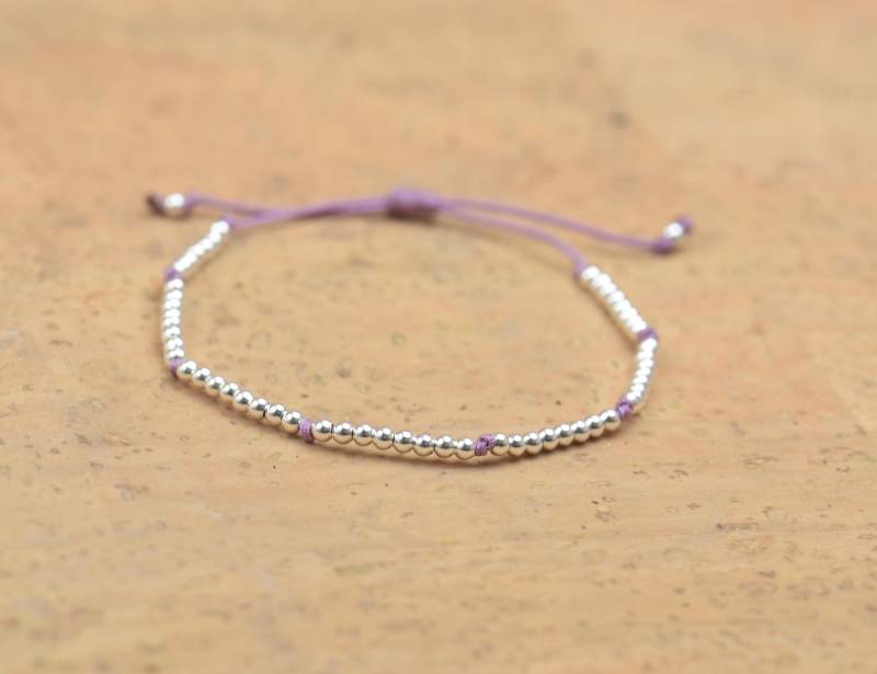 Gewebtes Armband Aus Sterlingsilber von Zzaval