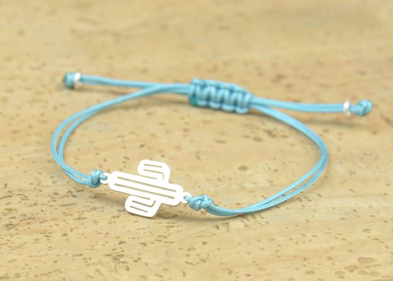 sterling Silber Kaktus Charme Armband.herren Oder Frauen Armband sterling Silber Kaktus Charme Armband.herren Oder Frauen Armband von Zzaval