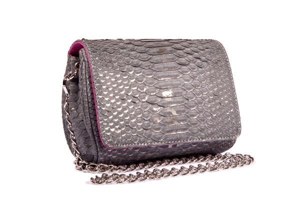 Bonnie Grey Metallic kleine Cross Body Tasche von a cuckoo moment...