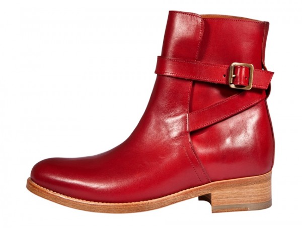 College Ankle Boots, Frauen, Rot Booties von a cuckoo moment...