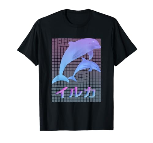 Dolphin Vaporwave Shirt - Aesthetic T-shirt T-Shirt von a e s t h e t i c shop
