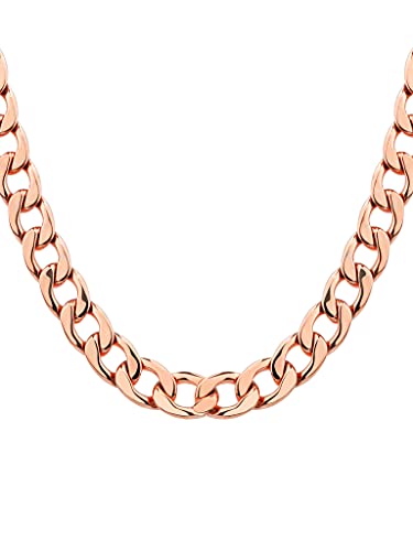 a little something® Halskette Stella| Damen Kette mit 18 Karat Vergoldung (Gold & Roségold) | Inklusive nachhaltiger Geschenkverpackung mit FSC®-Zertifikat von a little something