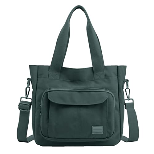 a-r Nylon-Kuriertasche für Damen | Umhängetasche aus wasserdichtem Nylon, mehrere Taschen, Schultertaschen – wasserdicht, leicht, Arbeitstasche und Handtasche, großes Fassungsvermögen von a-r