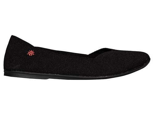 a. soyi Kera Ballerina, Atmungsaktives Tencel™ Strickgewebe, Schwarz (Black, EU Schuhgrößensystem, Erwachsene, Damen, Numerisch, M, 41) von a. soyi