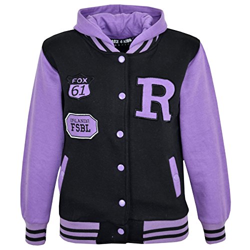 A2Z 4 Kids® Kinder Mädchen Jungen R - B.B Jacket New Fox Lilac 11-12 von a2z4kids