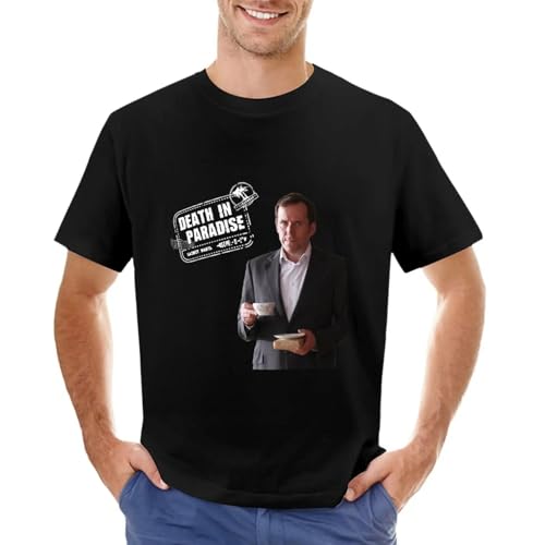 BBC-Death-in-Paradise-DI-T-Shirt-Hippie-Clothes-Edition-Tops-Boys-Animal-Print von a3ae3ed3aw