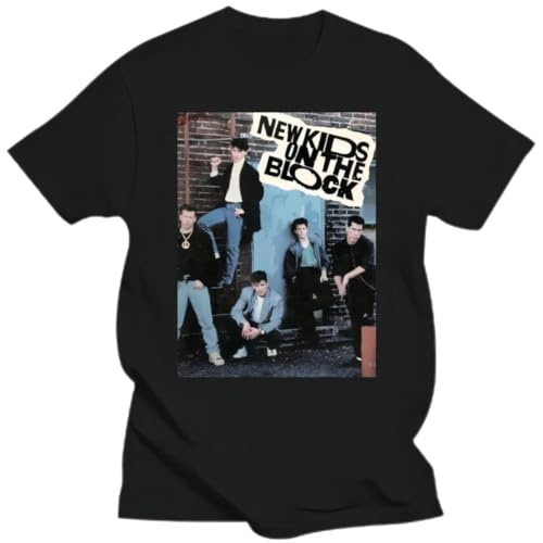 Kid-on-Block-Shirt-NKOTB-T-Shirt-Funny-Black-Gift-WoTee von a3ae3ed3aw