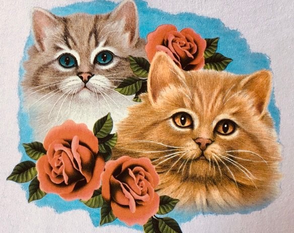 Ihre Wahl Kitty T Shirt Vintage Bilder-Sleeping Kitty in Nightcap, Niemand Ist Purrrfect, Niedliche Kätzchen Ihre Wahl Kitty T Shirt Vintage Bilder-Sleeping Kitty in Nightcap, Niemand Ist Purrrfect, Niedliche Kätzchen von aBetterTomorrowSales