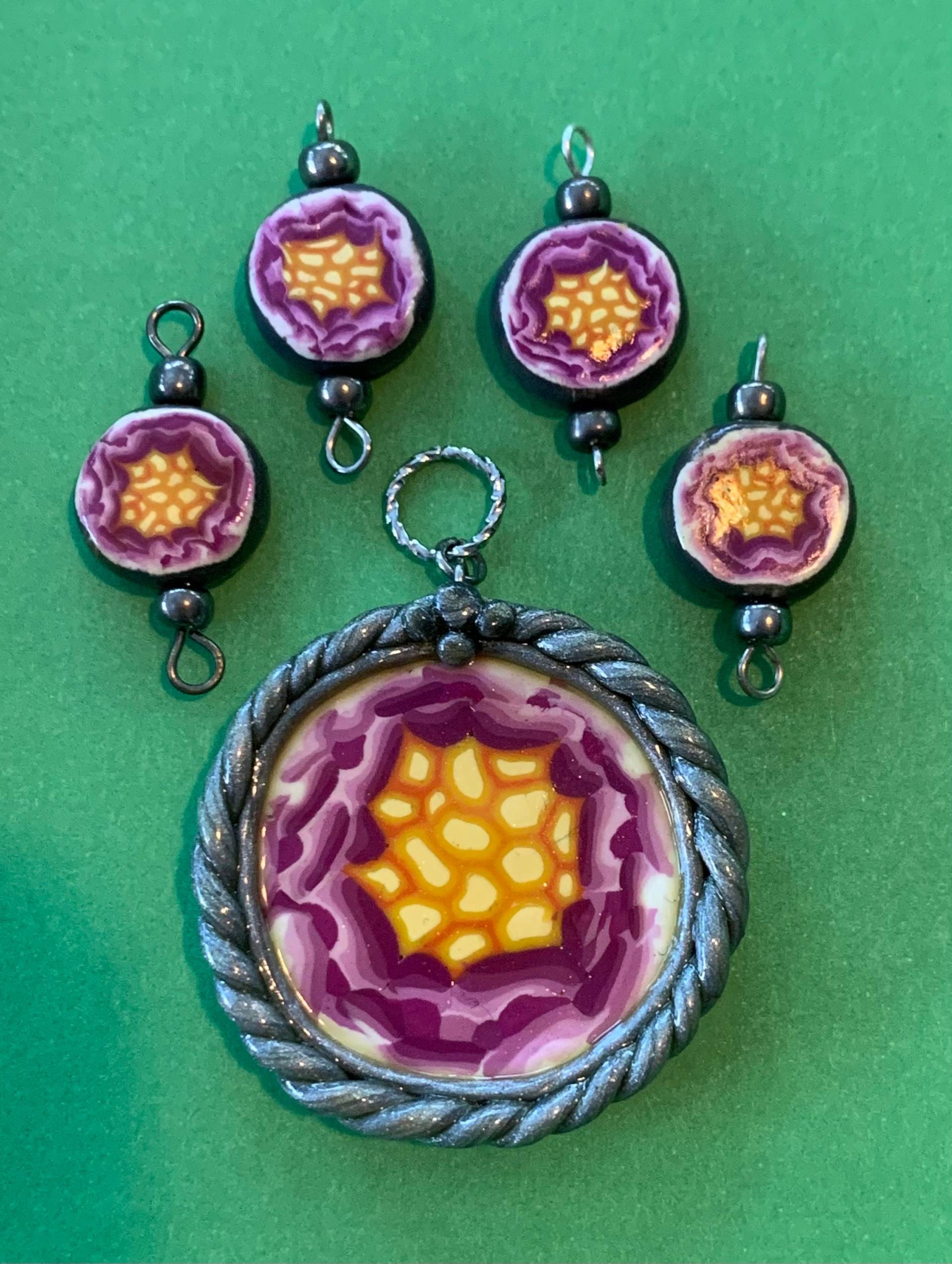 Fimo Schmuckteile-Anhänger Und Akzent Perlen Fimo Schmuckteile-Anhänger Und Akzent Perlen von aCimetricDesign
